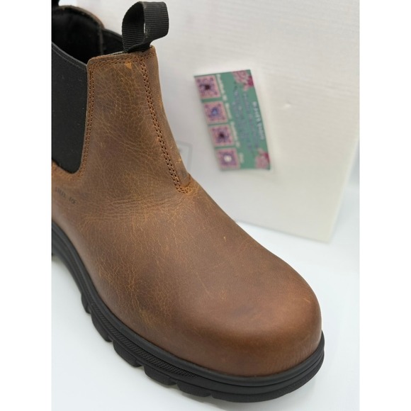 Wolverine W251050 Sudan Brown Steel Toe Carlsbad Slip-On Romeo‎ Work Boot 11M main image 4